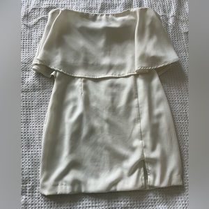 Revolve Superdown Catalina Ruffle Tubu Mini Dress